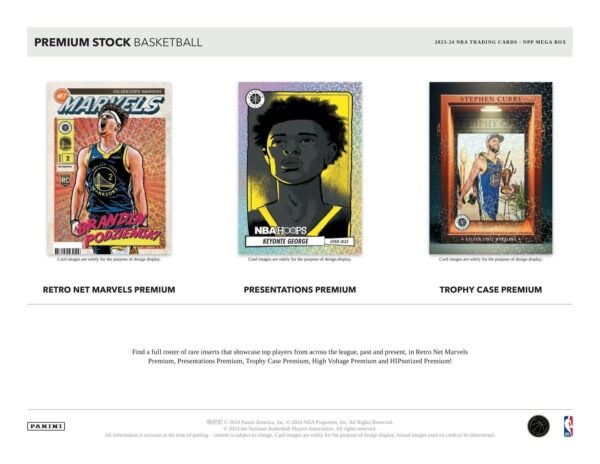 2023/24 Panini Premium Stock Basketball Mega Box - Image 5