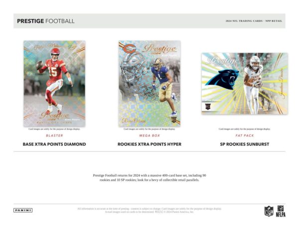 2024 Panini Prestige Football Value Pack - Image 3