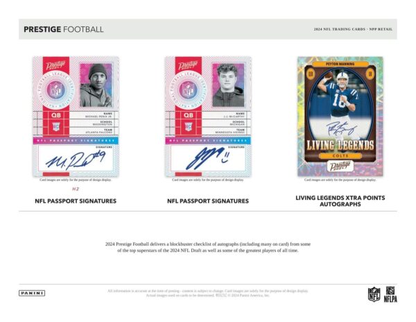 2024 Panini Prestige Football Value Pack - Image 4