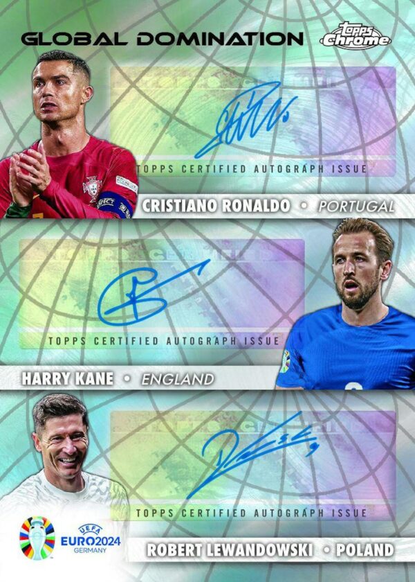 2023/24 Topps Chrome UEFA Euro Soccer Hobby Box - Image 11