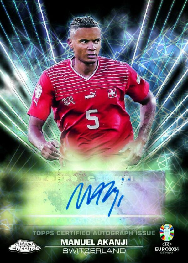 2023/24 Topps Chrome UEFA Euro Soccer Hobby Box - Image 17