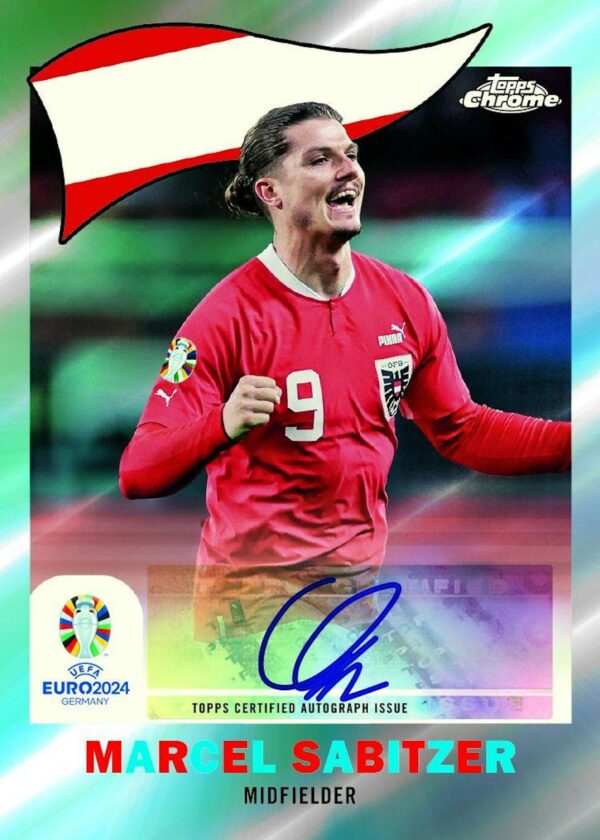 2023/24 Topps Chrome UEFA Euro Soccer Hobby Box - Image 20