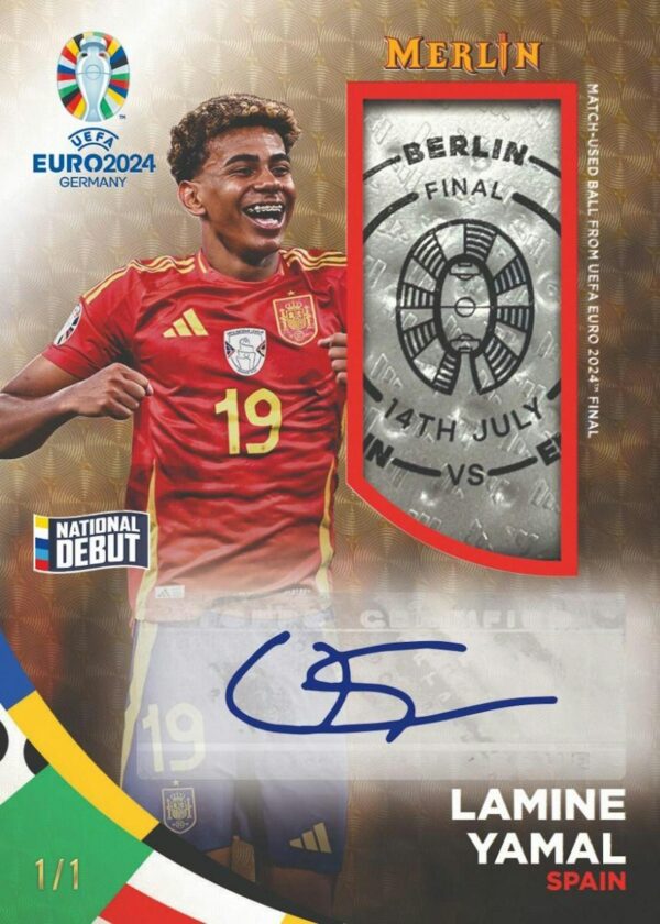 2023/24 Topps Chrome UEFA Euro Soccer Hobby Box - Image 23