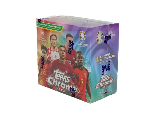 2023/24 Topps Chrome UEFA Euro Soccer Hobby Box - Image 2