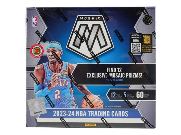 2023/24 Panini Mosaic Basketball International Hobby Box