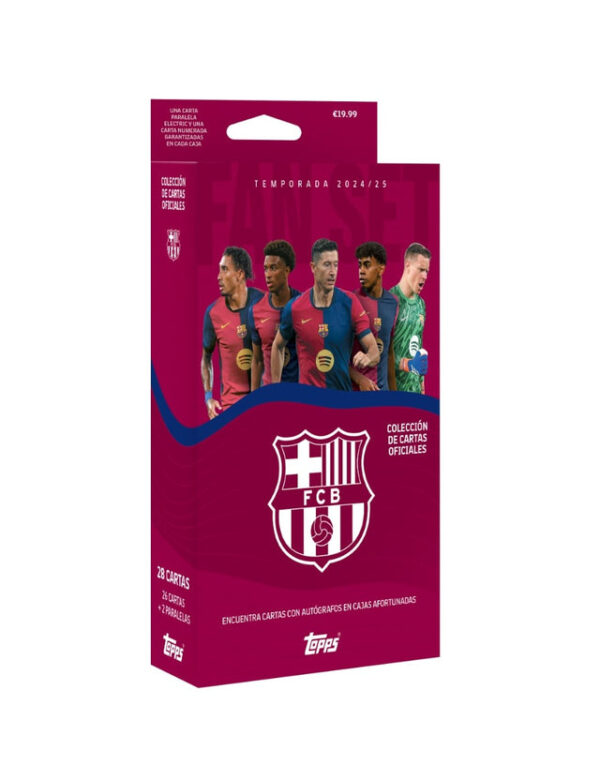 2024/25 Topps Barcelona Soccer Fan Set