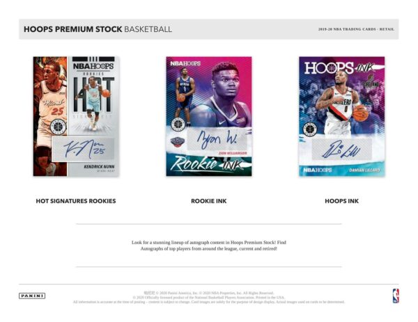 2019/20 Panini Hoops Premium Stock Basketball 8-Pack Blaster Box - Image 4