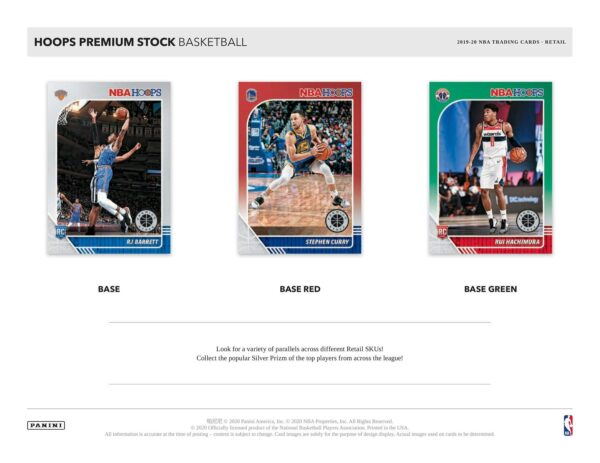 2019/20 Panini Hoops Premium Stock Basketball 8-Pack Blaster Box - Image 6