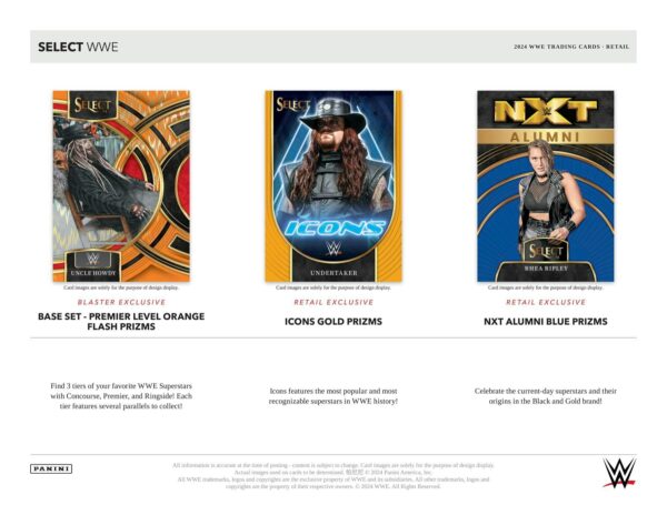 2024 Panini Select WWE Wrestling 6-Pack Blaster Box - Image 4