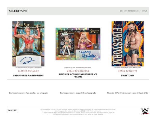 2024 Panini Select WWE Wrestling 6-Pack Blaster Box - Image 5