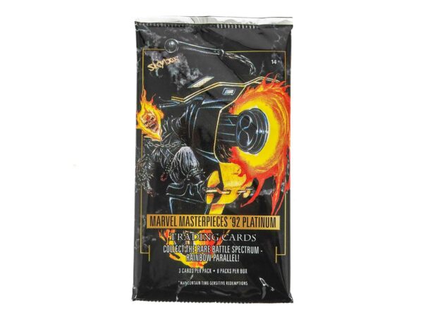 Marvel Masterpieces '92 Platinum 8-Pack Blaster Box (Upper Deck 2024) - Image 3