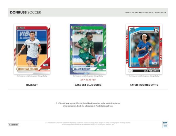 2024/25 Panini Donruss Soccer 6-Pack Blaster Box (Blue Cubic Parallels!) - Image 4
