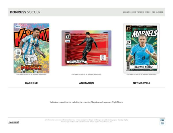 2024/25 Panini Donruss Soccer 6-Pack Blaster Box (Blue Cubic Parallels!) - Image 5