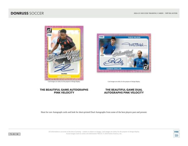 2024/25 Panini Donruss Soccer 6-Pack Blaster Box (Blue Cubic Parallels!) - Image 6