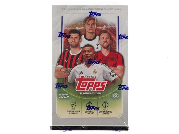 2024/25 Topps UEFA Club Competitions Soccer Hobby Box