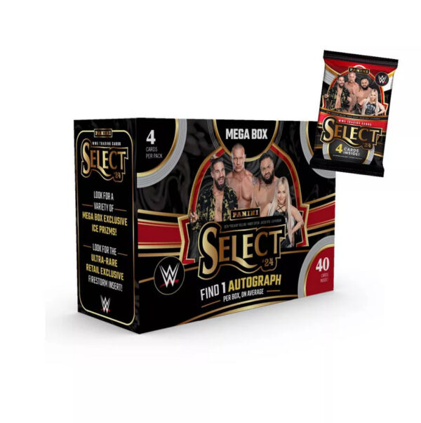 2024 Panini WWE Select Wrestling Trading Card Mega Box - Image 3