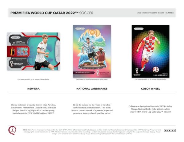 2022 Panini Prizm World Cup Soccer Blaster Box - Image 3
