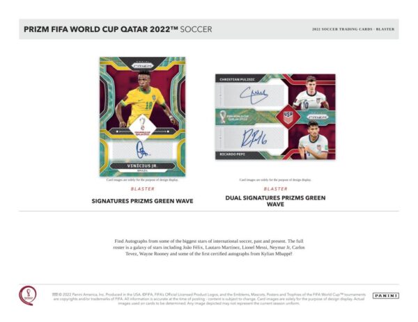 2022 Panini Prizm World Cup Soccer Blaster Box - Image 4