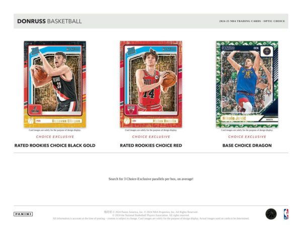 2024/25 Panini Donruss Basketball Choice Box - Image 5