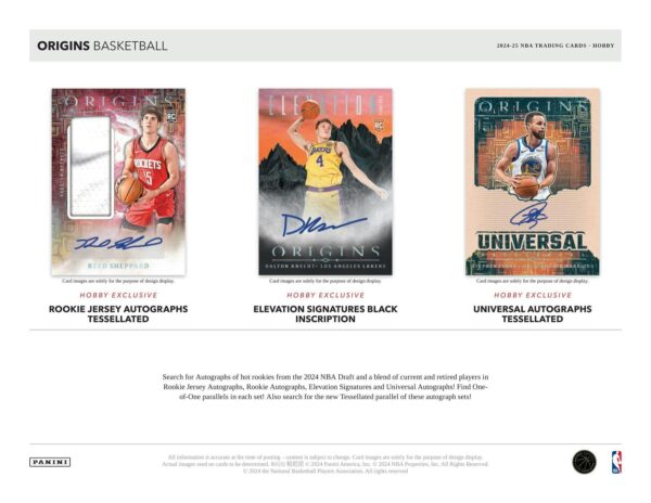 2024/25 Panini Origins Basketball Hobby Box - Image 3