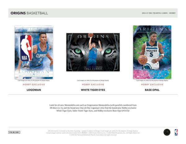 2024/25 Panini Origins Basketball Hobby Box - Image 5