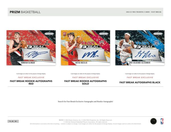 2024/25 Panini Prizm Basketball Fast Break Box - Image 4