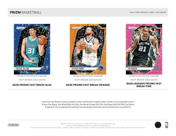 2024/25 Panini Prizm Basketball Fast Break Box - Image 5