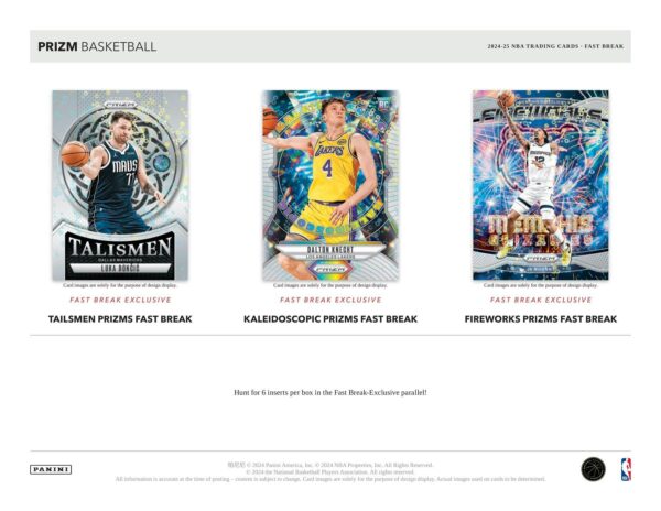 2024/25 Panini Prizm Basketball Fast Break Box - Image 6