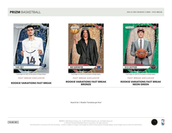 2024/25 Panini Prizm Basketball Fast Break Box - Image 7