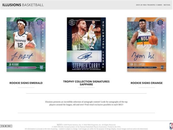 2019-20 Panini Illusions Basketball 6-pack Blaster Box - Image 5