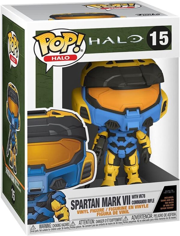 Spartan Mark VII with VK78 Commando Rifle #15 Funko Pop! - Halo