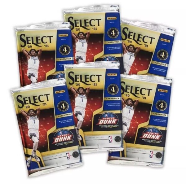 2020/21 Panini Select Basketball 6-Pack Blaster Box (Flash Prizms!) - Image 3