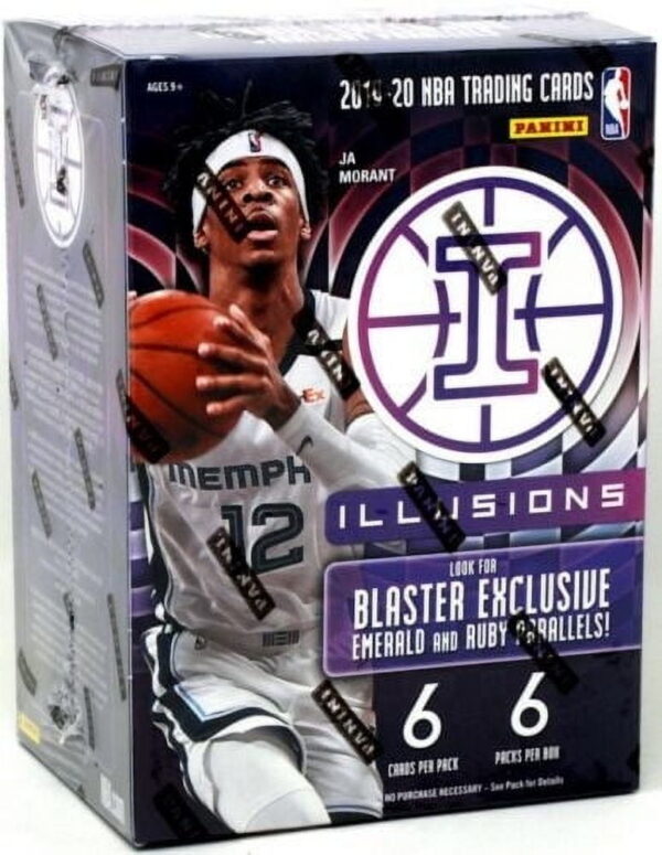 2019-20 Panini Illusions Basketball 6-pack Blaster Box - Image 2