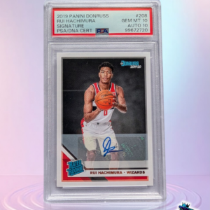 2019 Panini Donruss Rui Hachimura Signature