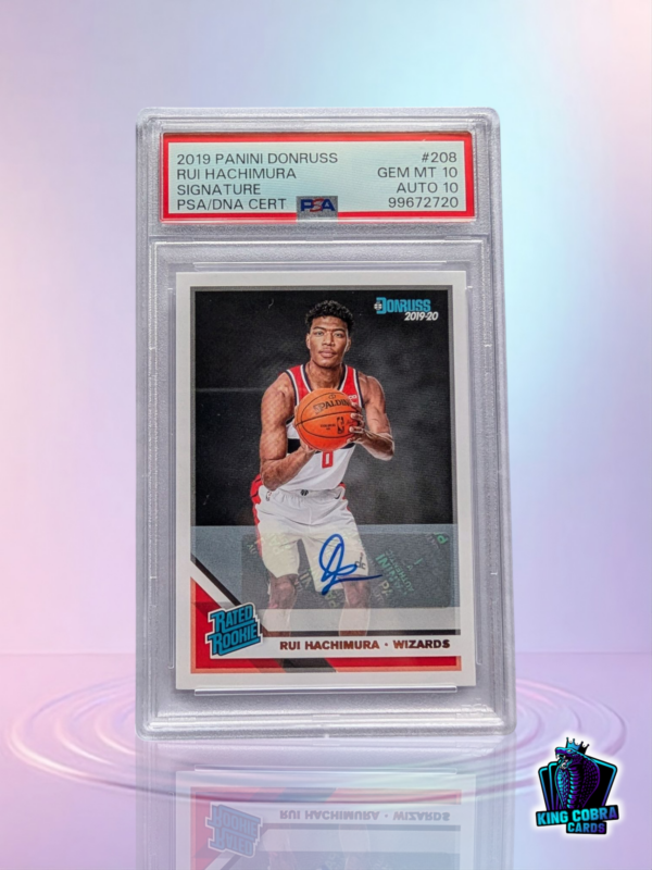 2019 Panini Donruss Rui Hachimura Signature