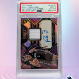 2022 Select Paolo Banchero Rookie Jersey AU-Purple /99