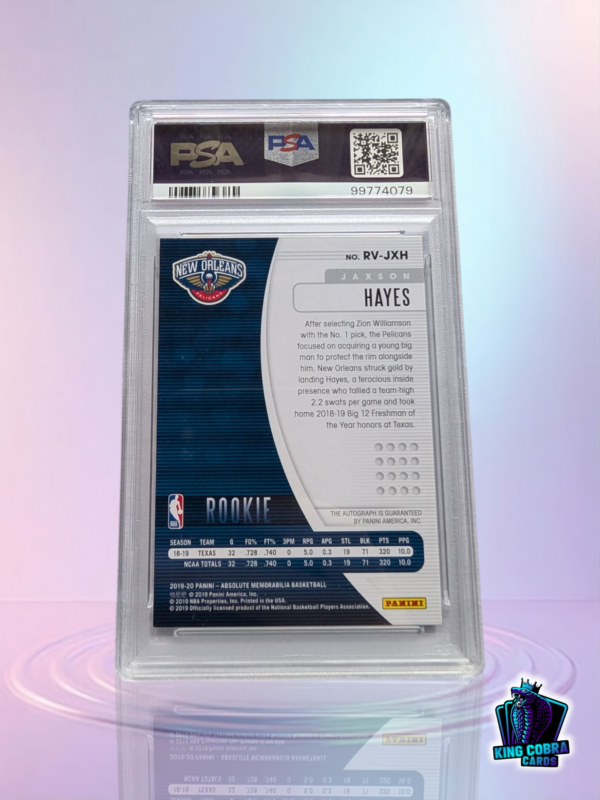 2019 Panini Abs.Mem. Jaxson Hayes Rookie AUTO.VAR. - Level 1 - Image 2