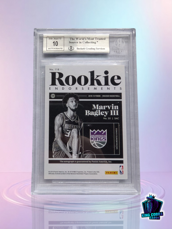 2018-19 Panini Encased Red Marvin Bagley III /25 - Image 2