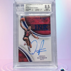 2015-16 Immaculate Collection Ink Blue Dennis Rodman /10