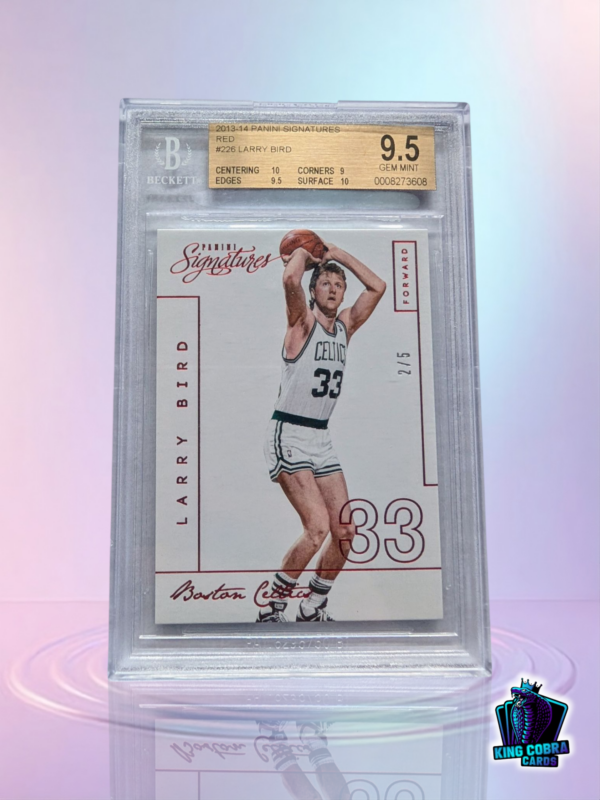 2013-14 Panini Signatures Red Larry Bird #226