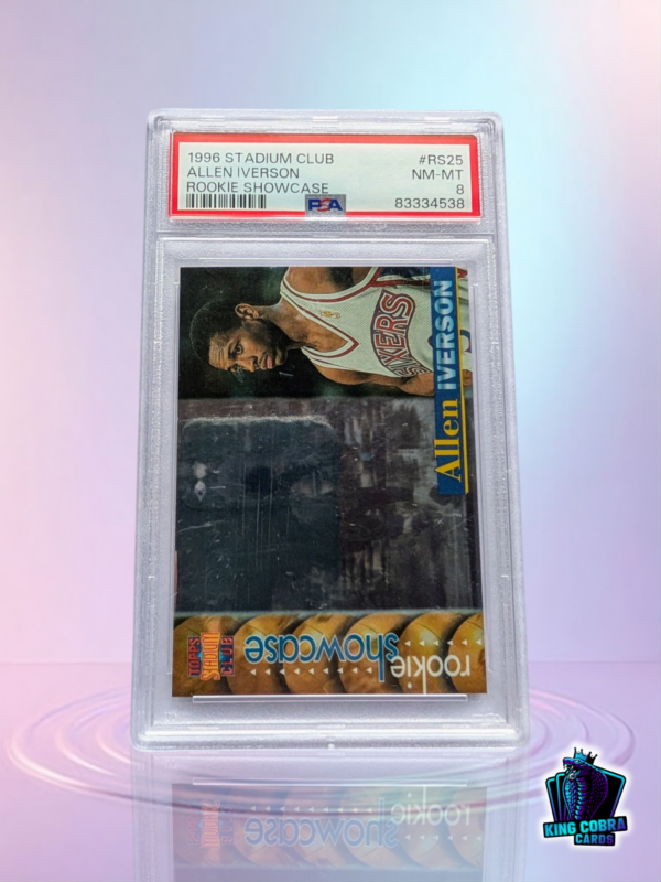 1996 Stadium Club Allen Iverson Rookie Showcase