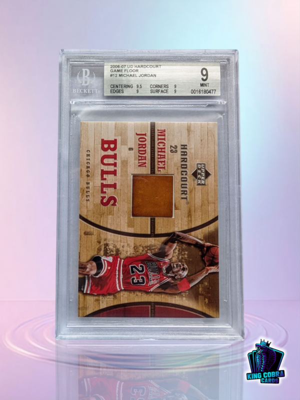 2006-07 UD Hardcourt Game Floor Michael Jordan #12