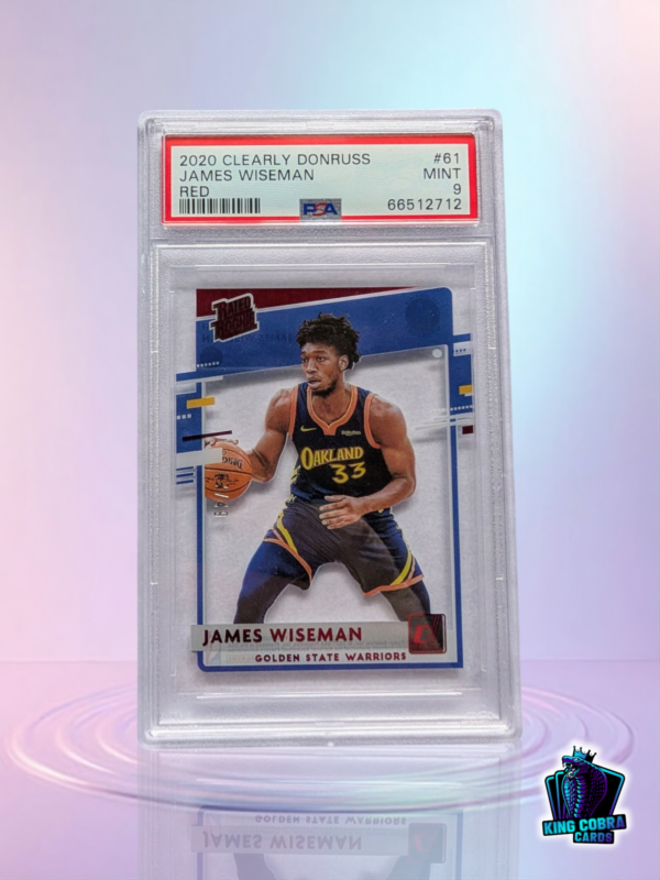 2020 Clearly Donruss James Wiseman Red /49