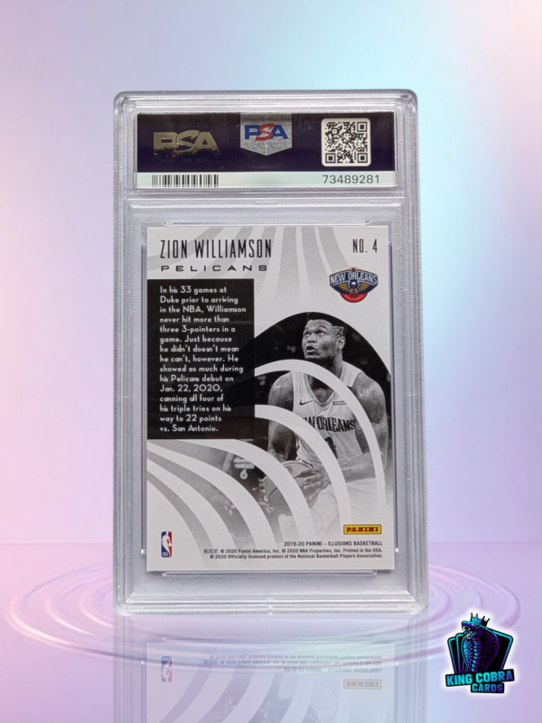 2019 Panini Illusions Zion Williamson Rookie Vision - Image 2