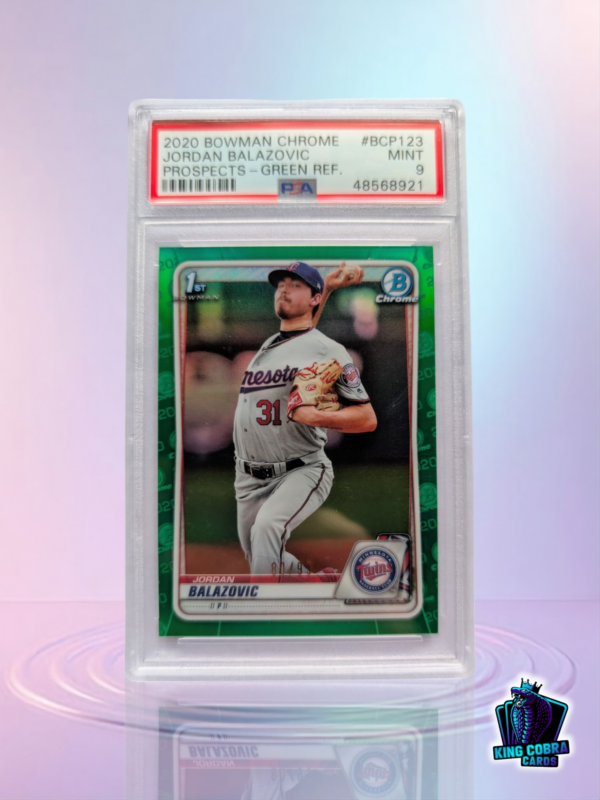 2020 Bowman Chrome Jordan Balazovic Prospects - Green Ref. /99