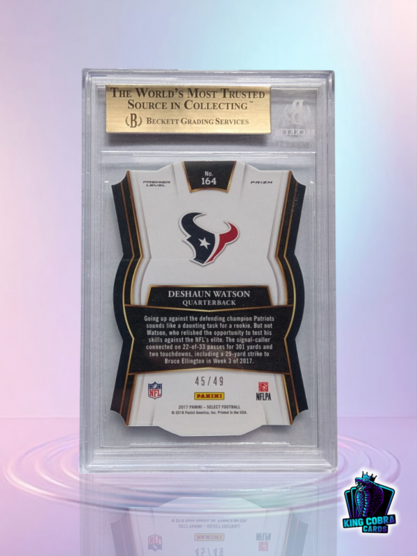 2017 Select Prizm Neon Green Deshaun Watson /49 - Image 2