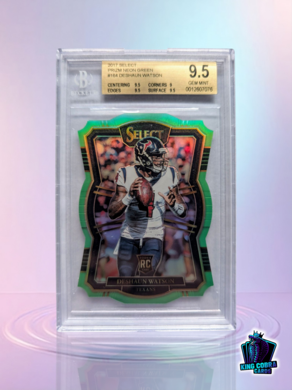 2017 Select Prizm Neon Green Deshaun Watson /49