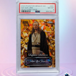 2024 Phantom Menace S/E Qui-Gon Jinn Selections Gold /50