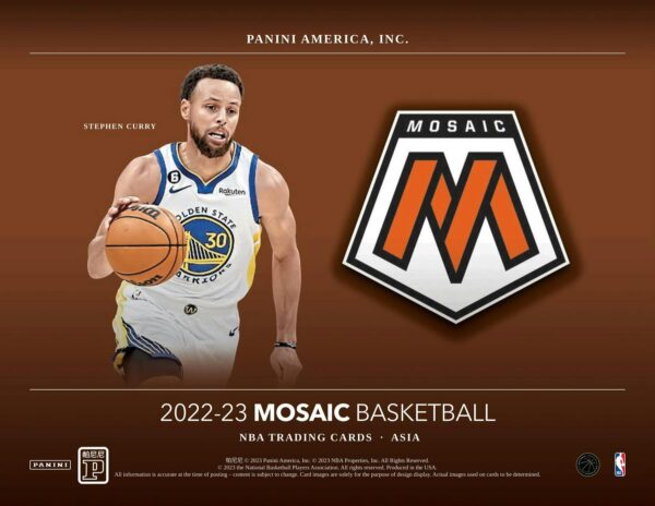 2022/23 Panini Mosaic Basketball Asia Box - Image 4