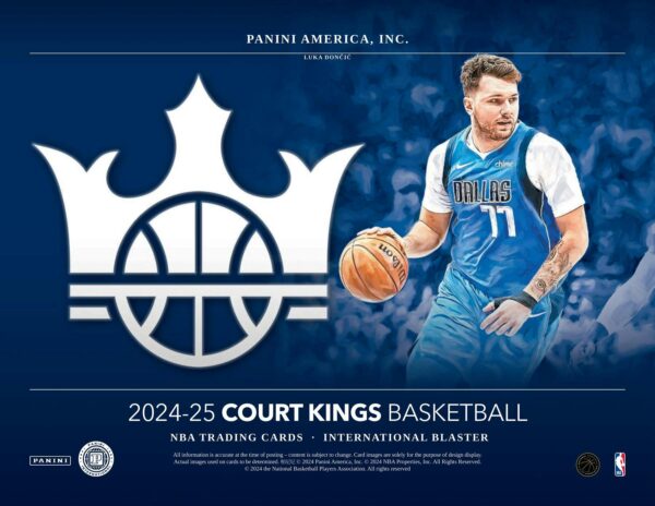 2024/25 Panini Court Kings Basketball International Blaster Box - Image 3